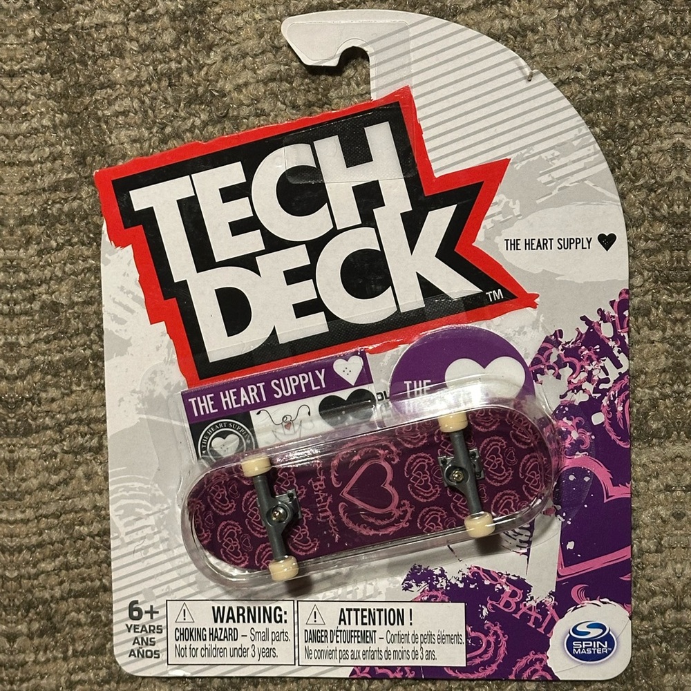 brand new Bam Margera the heart supply tech deck